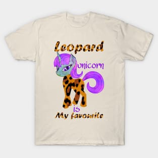 Leopard unicorn . This is the new unicorn T-Shirt